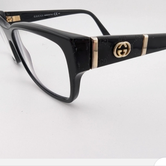 Gucci Classic Black Eyeglasses - Picture 3 of 5